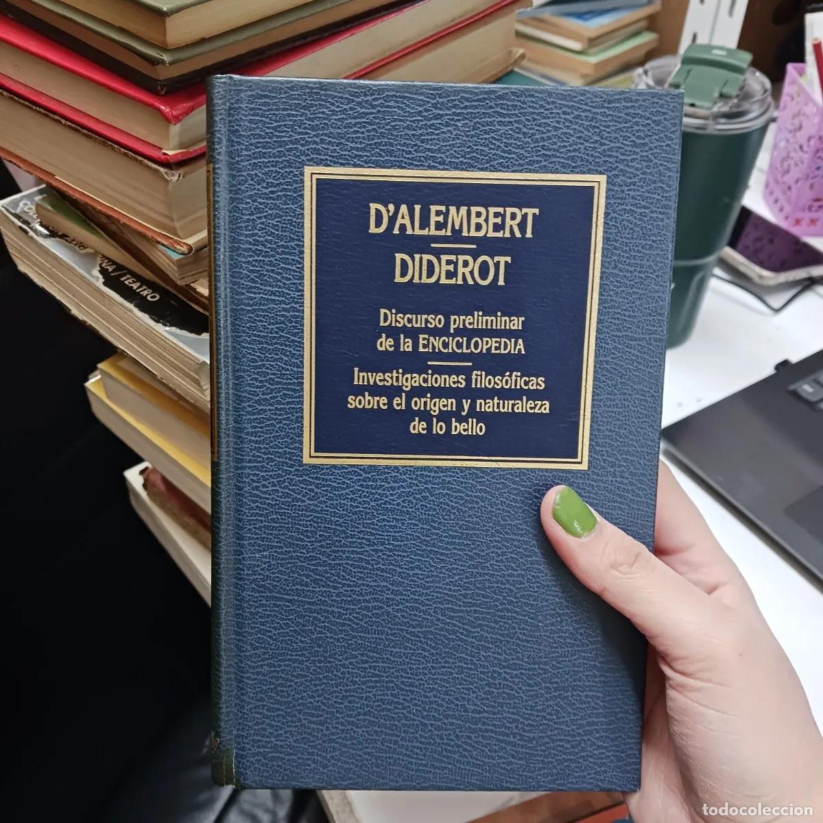 Libros: Discurso preliminar de la Enciclopedia - DAlembert, Diderot - Foto 1