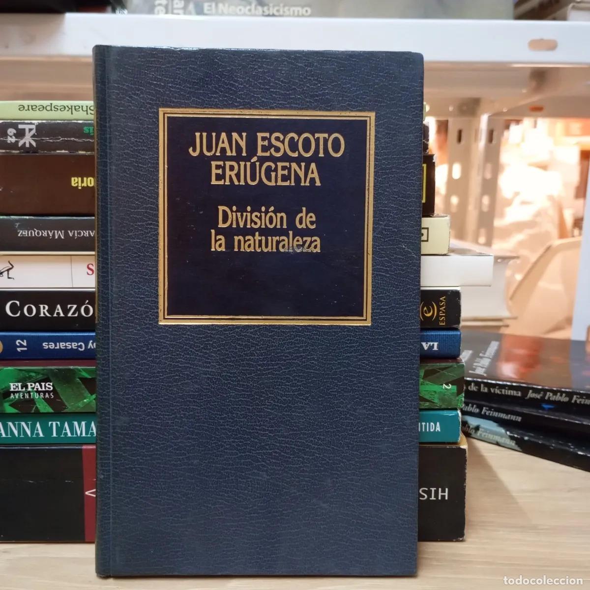 B&uuml;cher: Divisi&oacute;n de la naturaleza - Escoto Eri&uacute;gena