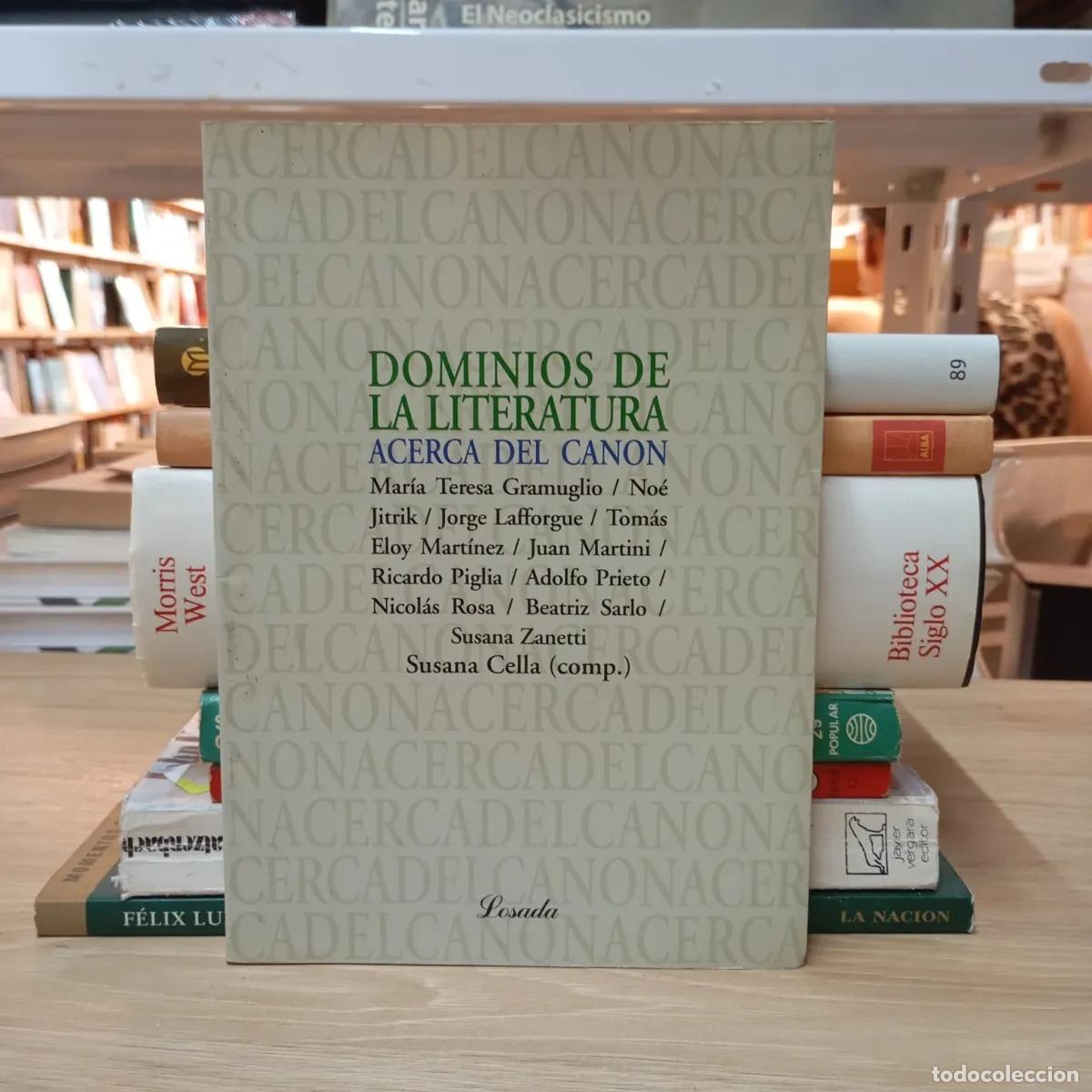 Libros: Dominios de la literatura. Acerca del canon - VVAA