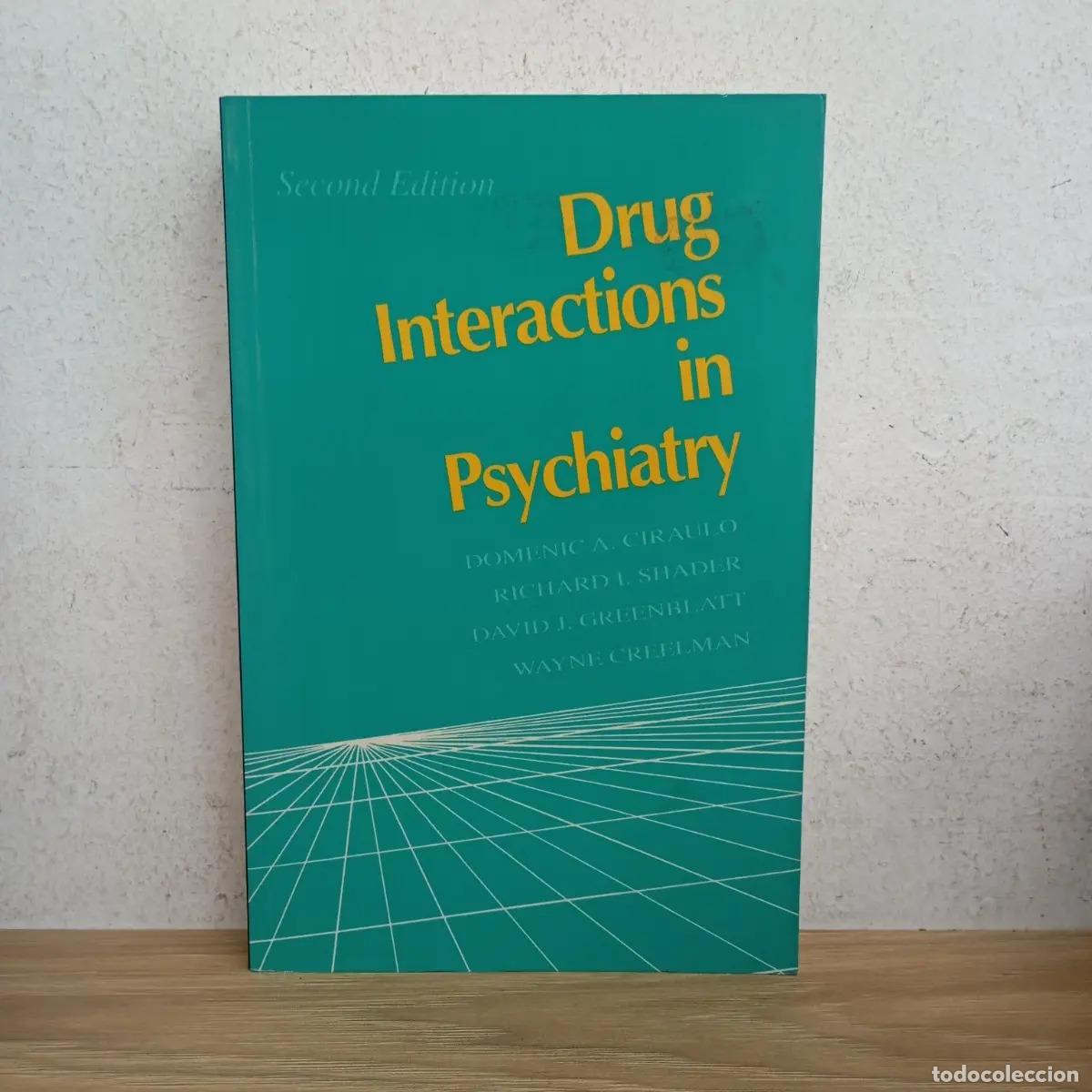 Libros: Drug interactions in psychiatry - VVAA