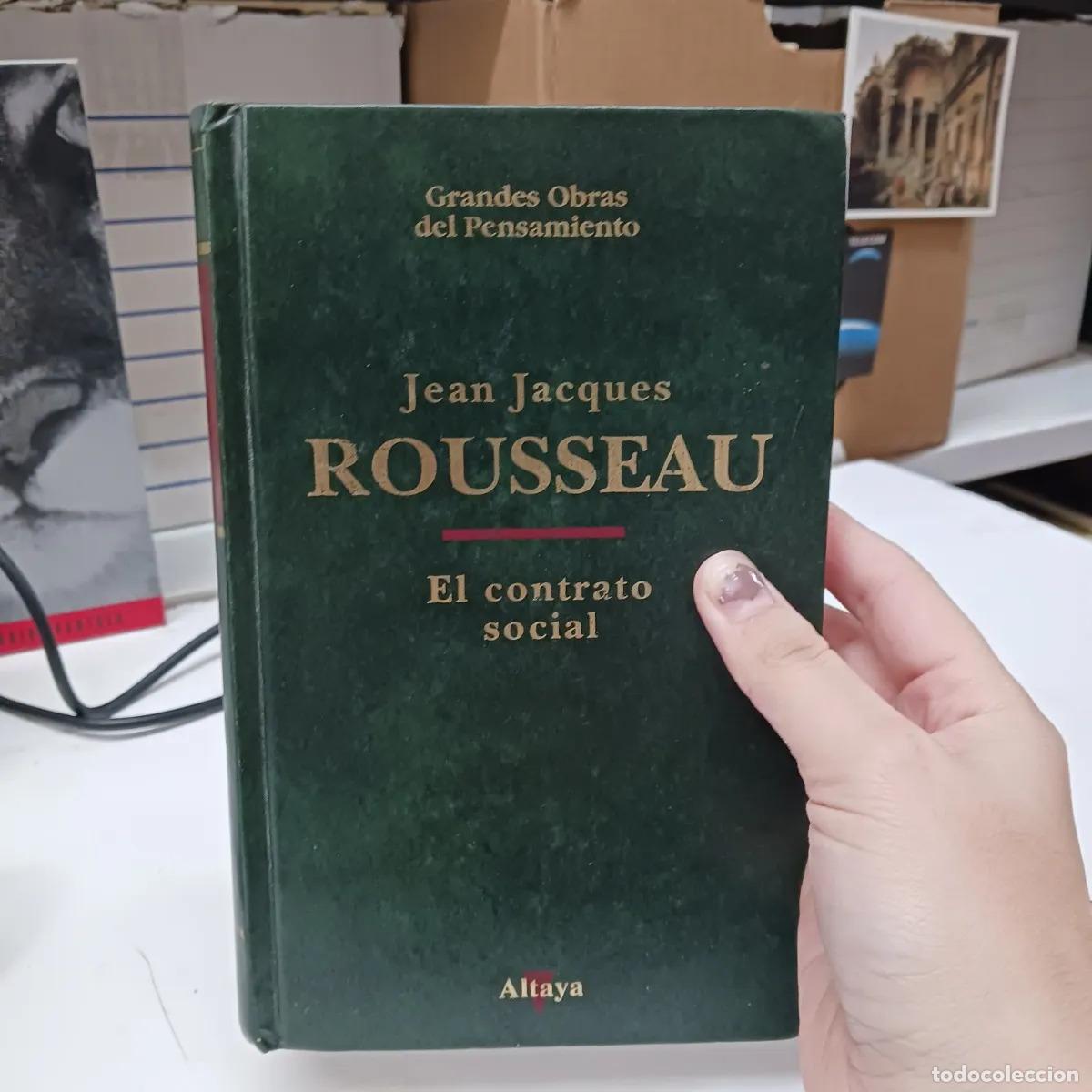 Livros em segunda m&atilde;o: El contrato social (det.) - Rousseau