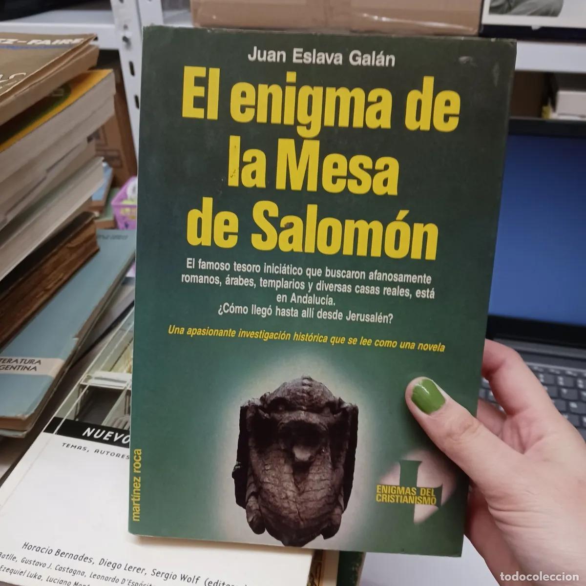 Livros em segunda m&atilde;o: El enigma de la Mesa de Salomon (det.) - Juan Eslava Galan