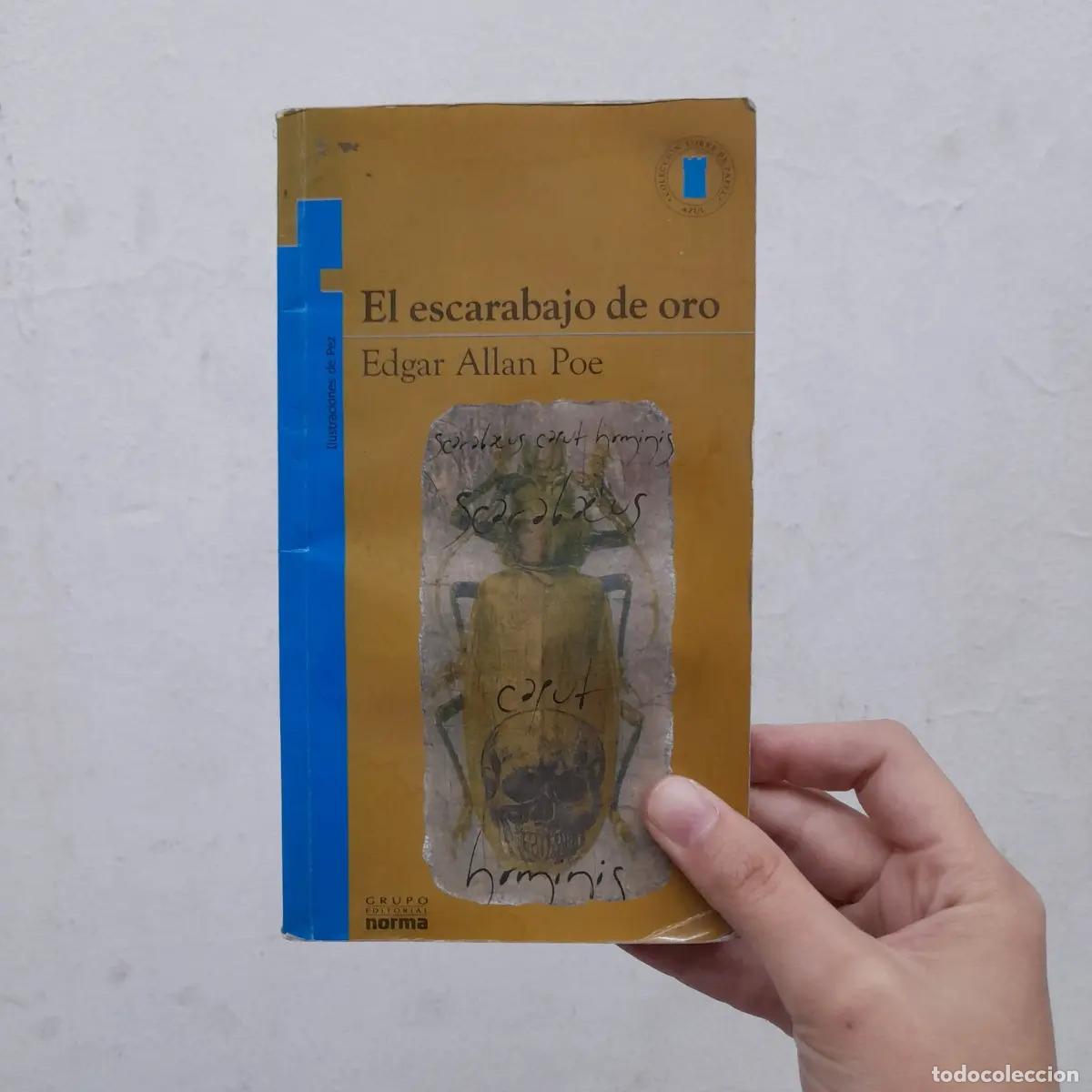 B&uuml;cher: El escarabajo de oro (detalle) - Edgar Allan Poe