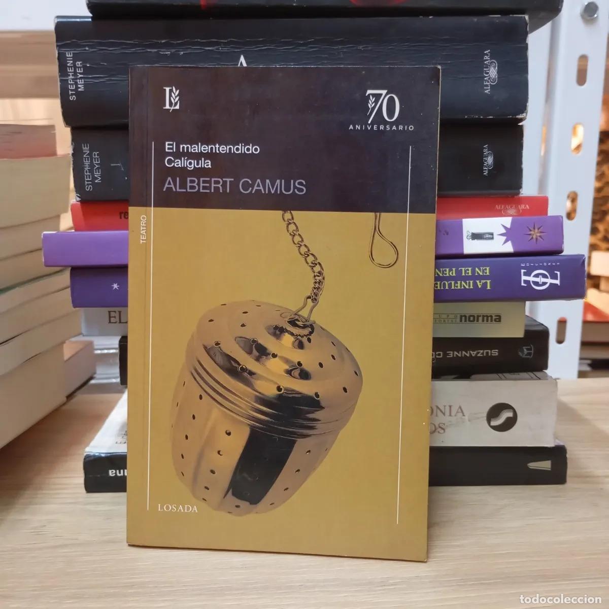 Livros em segunda m&atilde;o: El malentendido - Cal&iacute;gula - Albert Camus