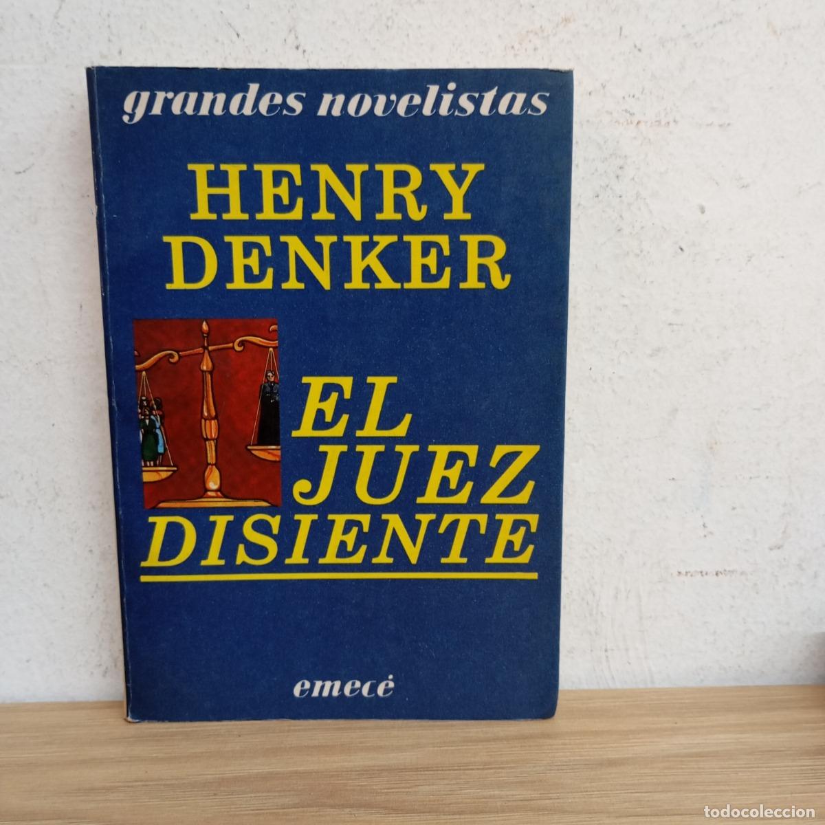Libros: El juez disiente - Henry Denker - Foto 1