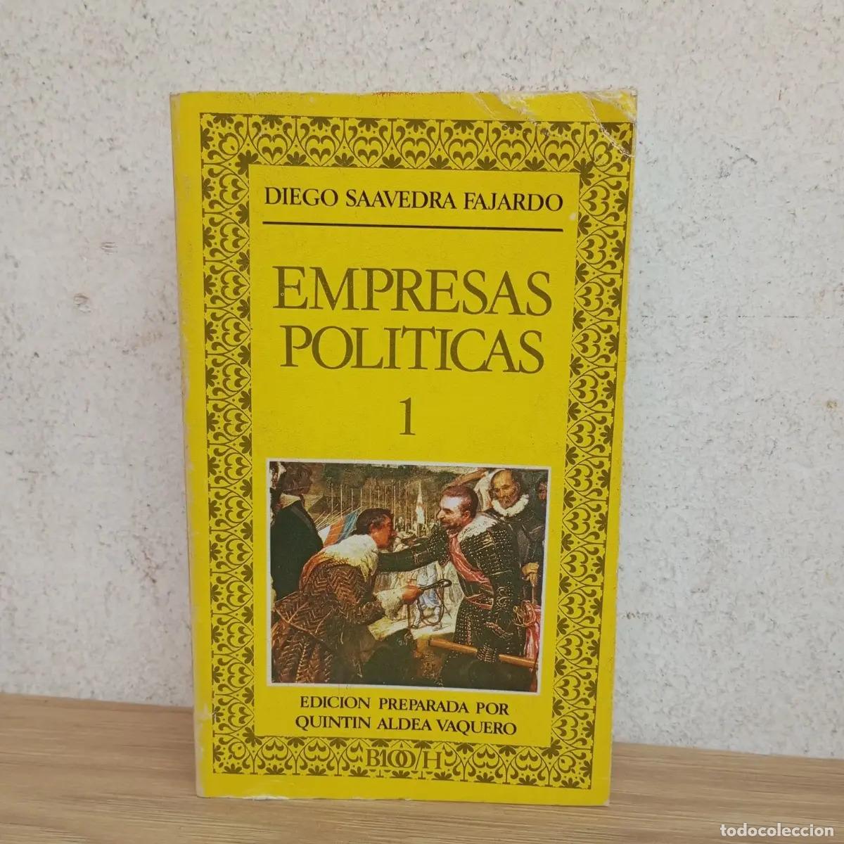 Libri di seconda mano: Empresas pol&iacute;ticas 1 - D. Saavedra Fajardo