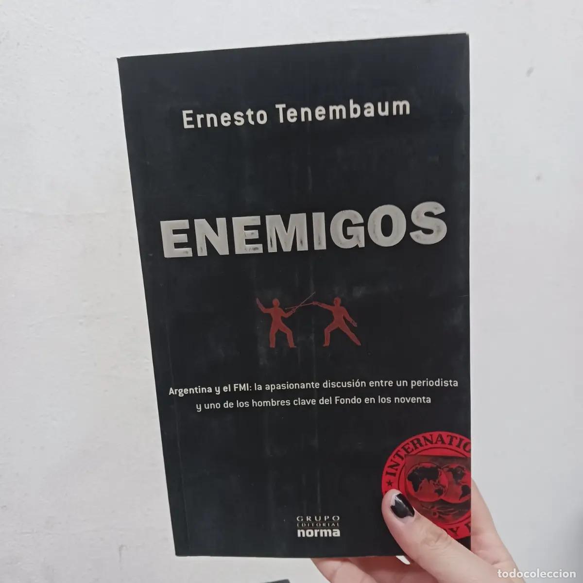 Libros: Enemigos - Ernesto Tenembaum - Foto 1