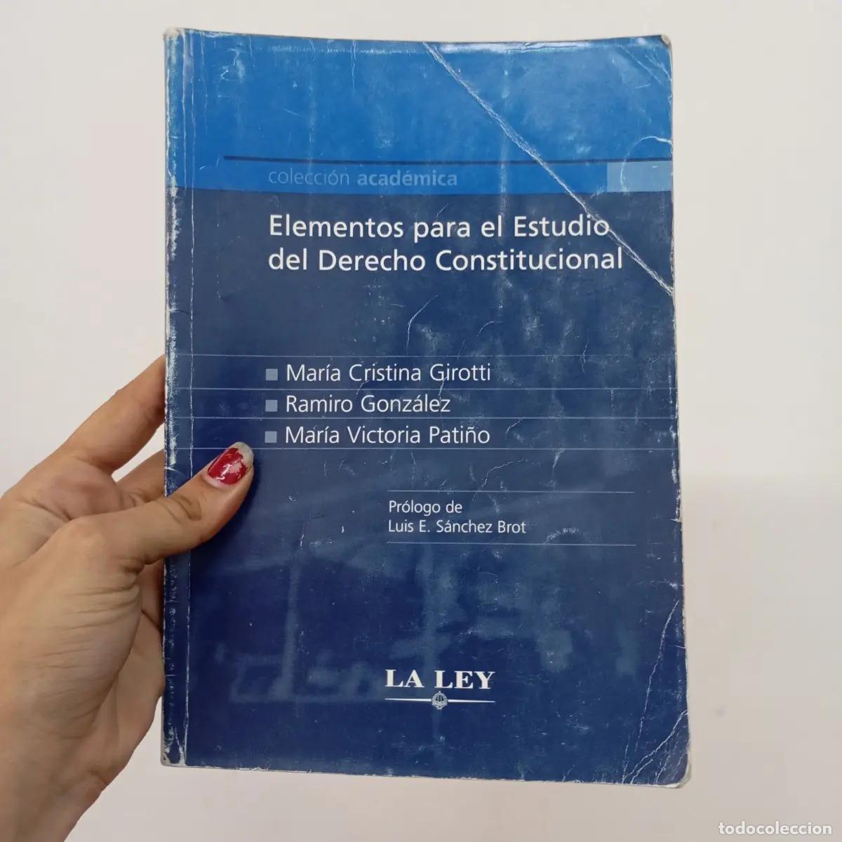 Libri di seconda mano: Elementos para el estudio del derecho constitucional - Varios autores