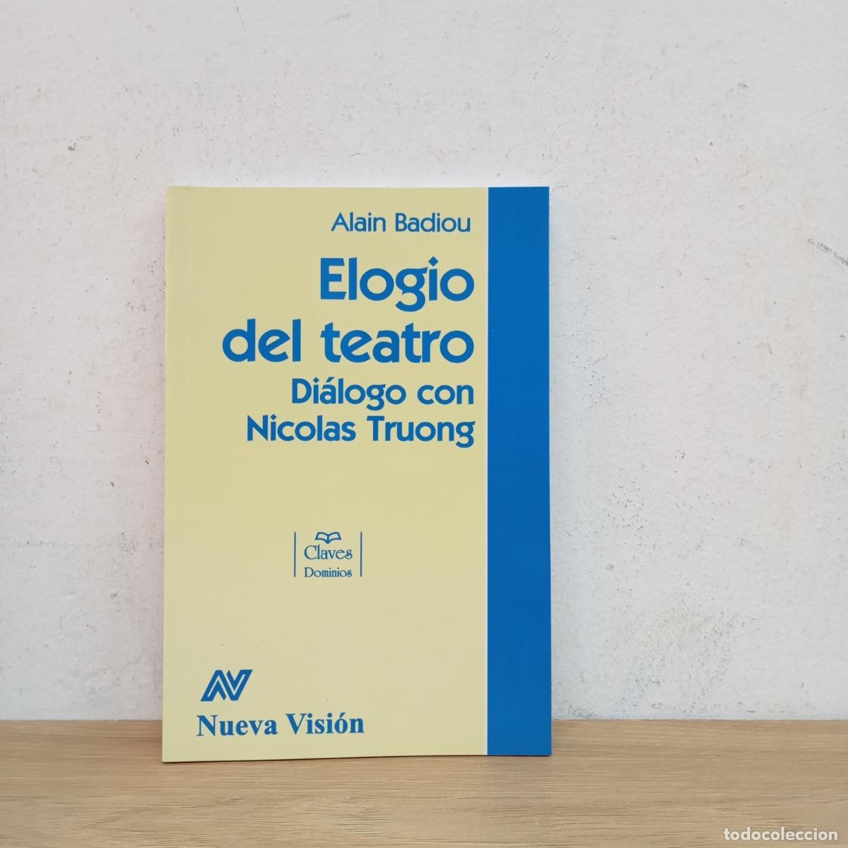 B&uuml;cher: Elogio del teatro - Alain Badiou