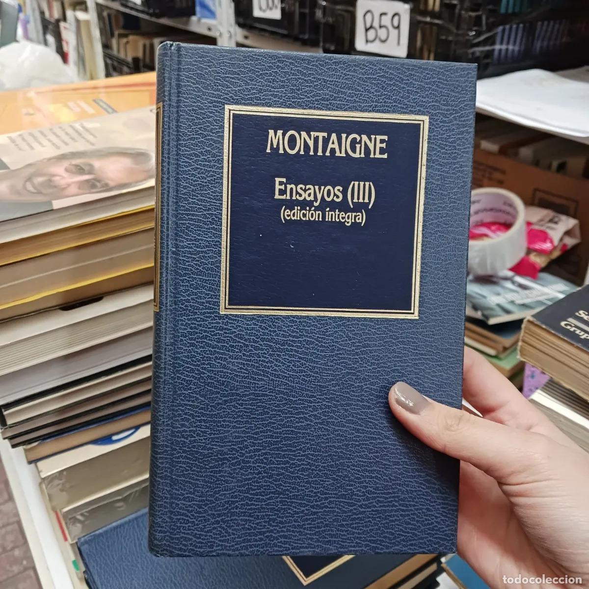 Libros: Ensayos 3 - Montaigne - Foto 1