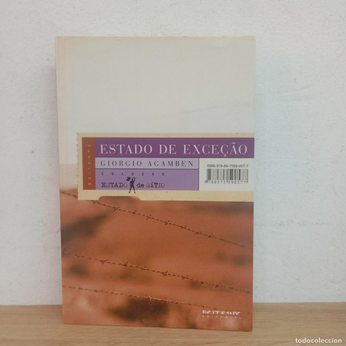 Libros: Estado de exce&ccedil;ao - Giorgio Agamben - Foto 1