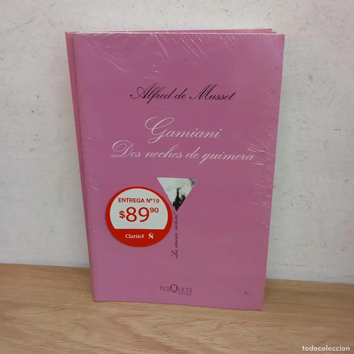 Libros: Gamiani dos noches de quimera - Alfred de Musset