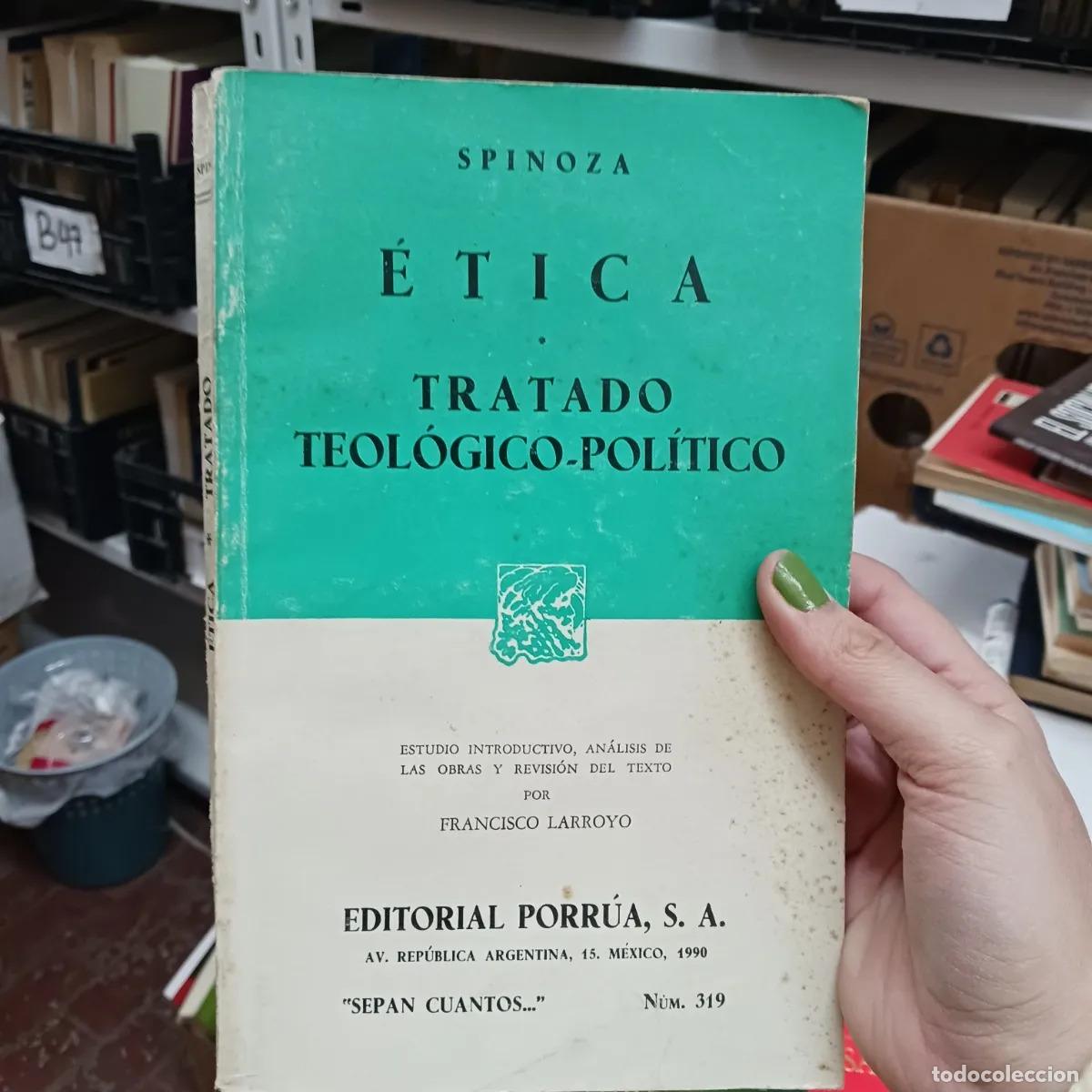 Livros em segunda m&atilde;o: Etica. Tratado teologico-politico (det.) - Spinoza