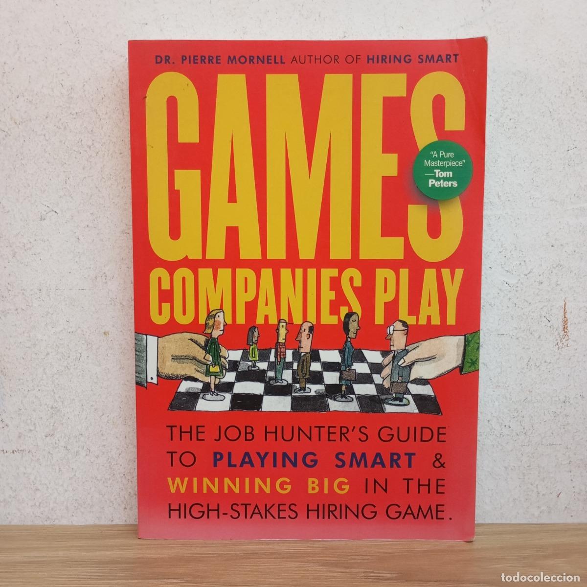 Libros: Games companies play - Pierre Mornell