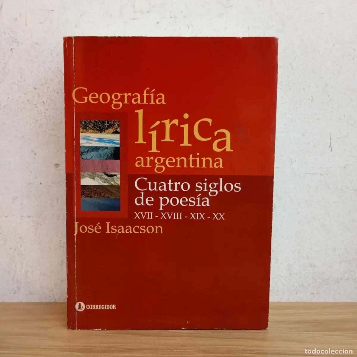 books: Geograf&iacute;a l&iacute;rica argentina - Jos&eacute; Isaacson