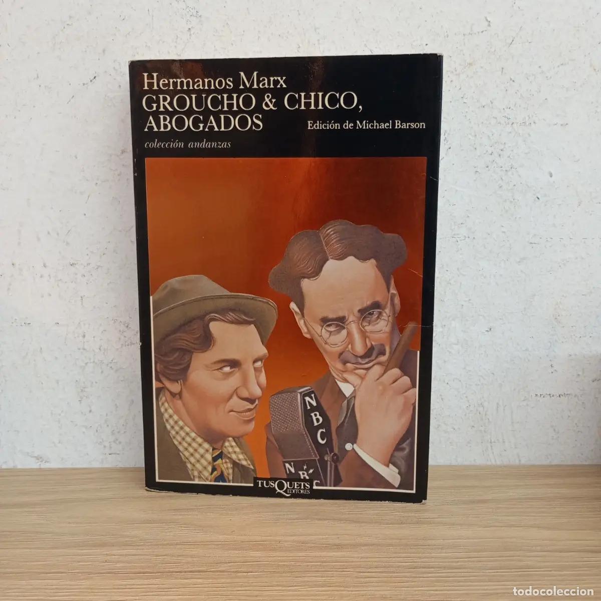 Libros: Groucho y Chico, abogados - Hermanos Marx - Foto 1