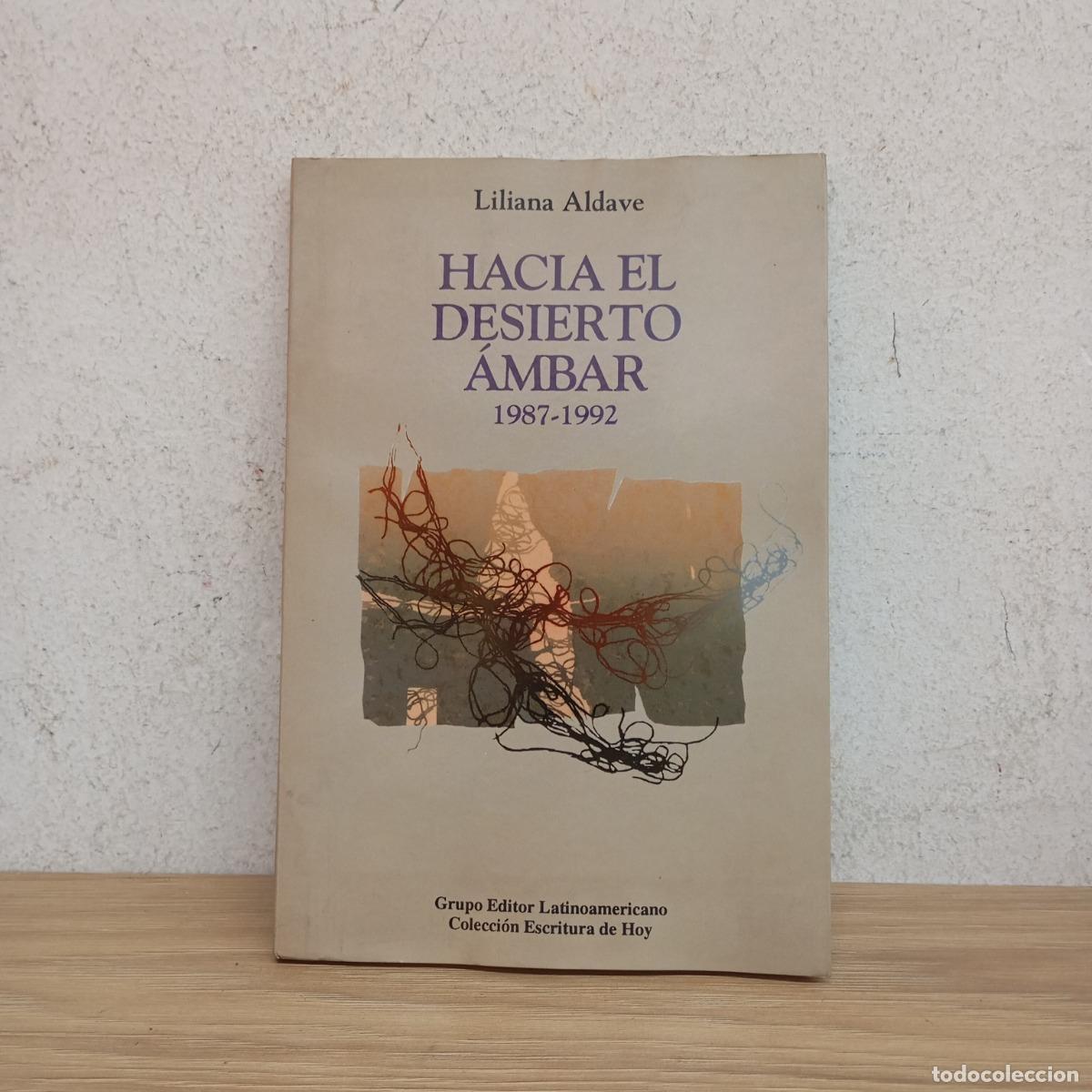 Libros: Hacia el desierto &aacute;mbar - Liliana Aldave
