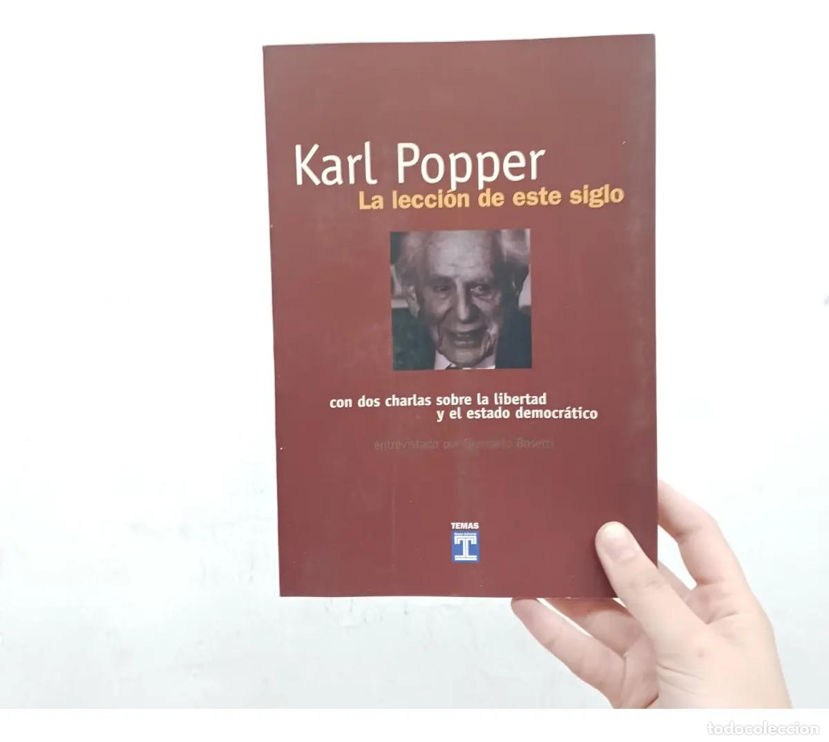Libri di seconda mano: Karl Popper: la leccion de este siglo - Karl Popper, Giancarlo Bosetti