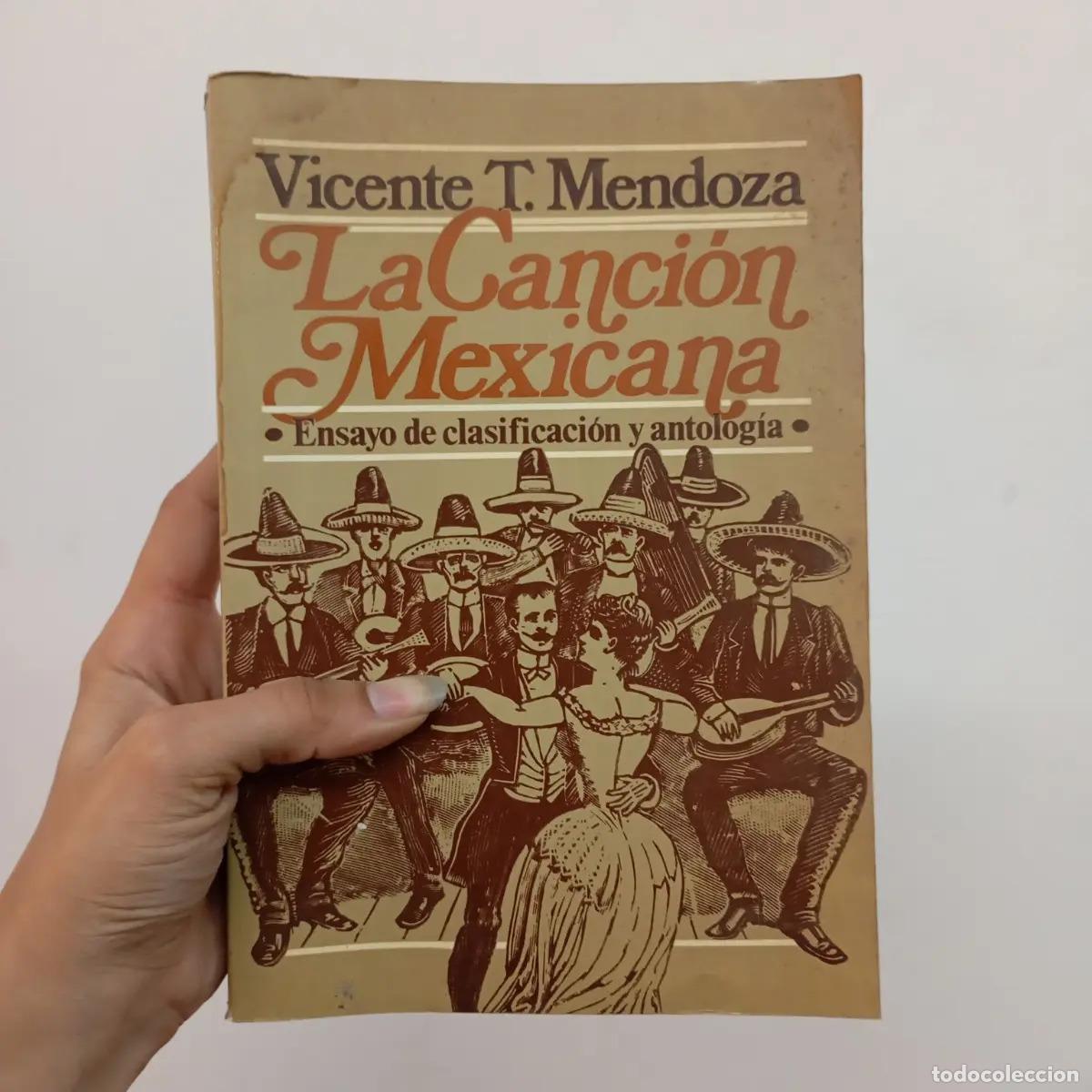 B&uuml;cher: La canci&oacute;n mexicana - Vicente T. Mendoza