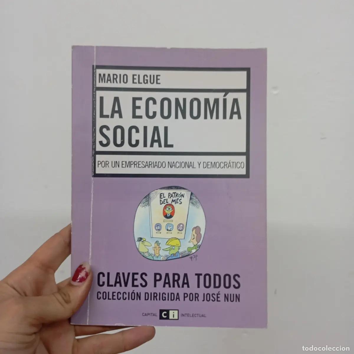 Libros: La econom&iacute;a social - Mario Elgue - Foto 1