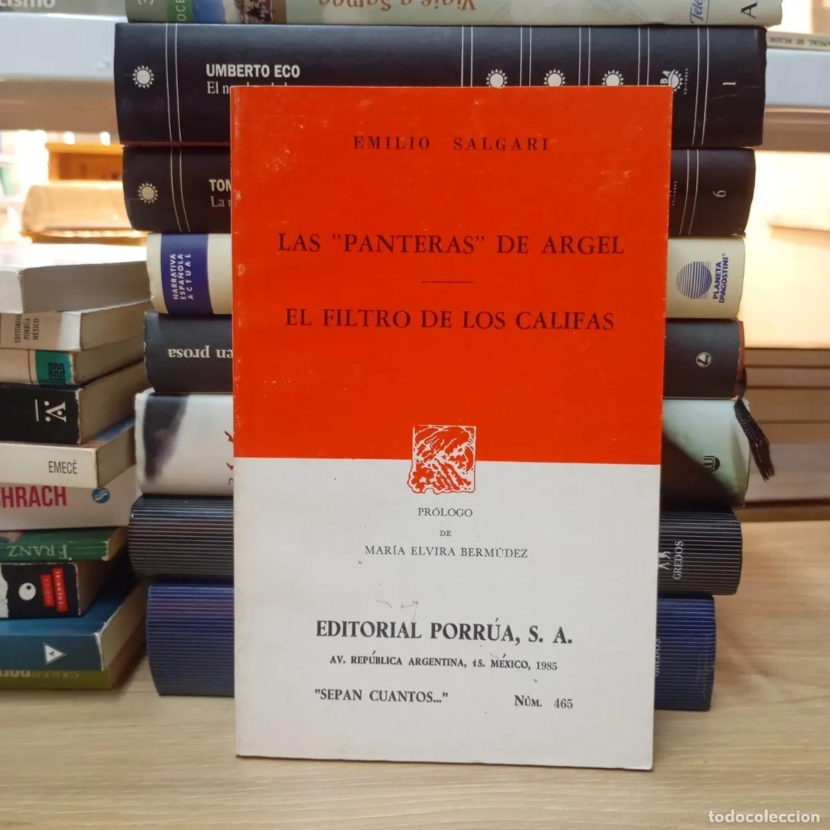 Libros: Las panteras de Argel - Emilio Salgari - Foto 1