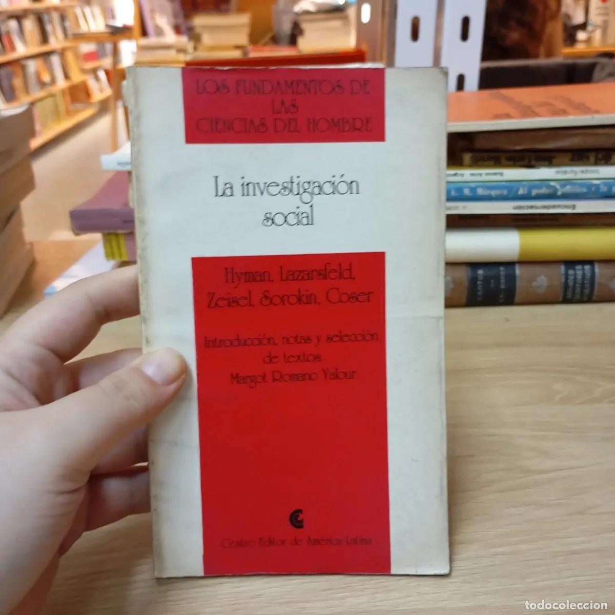 B&uuml;cher: La investigaci&oacute;n social - VVAA
