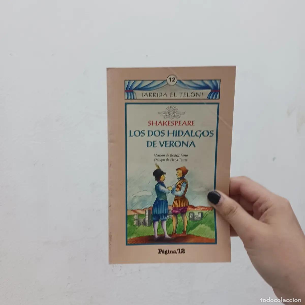 Libri di seconda mano: Los dos hidalgos de Verona - Shakespeare