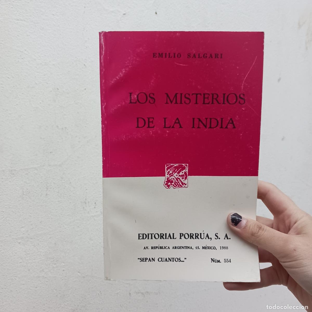 Libros: Los misterios de la India - Emilio Salgari - Foto 1