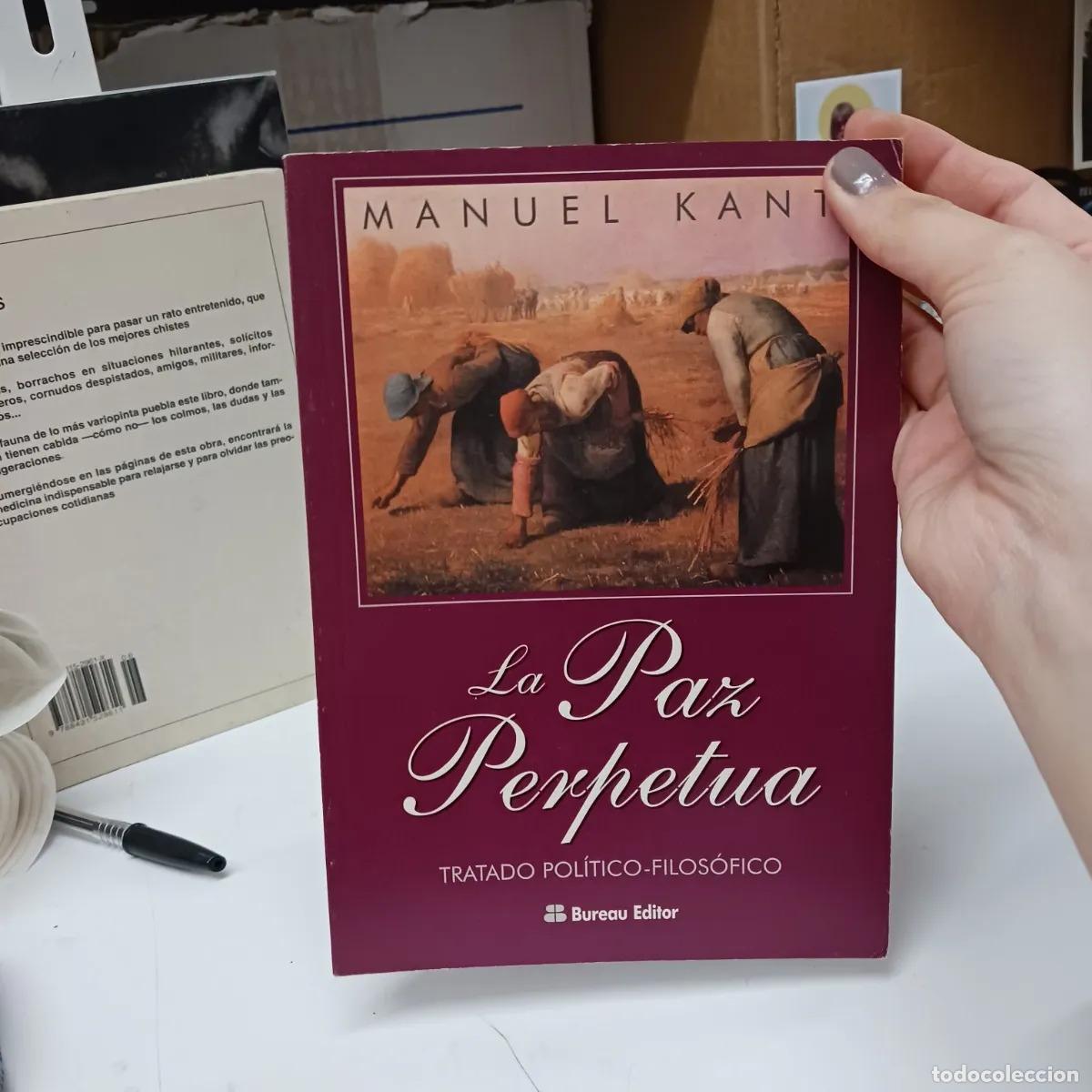 Libri di seconda mano: La paz perpetua - Manuel Kant