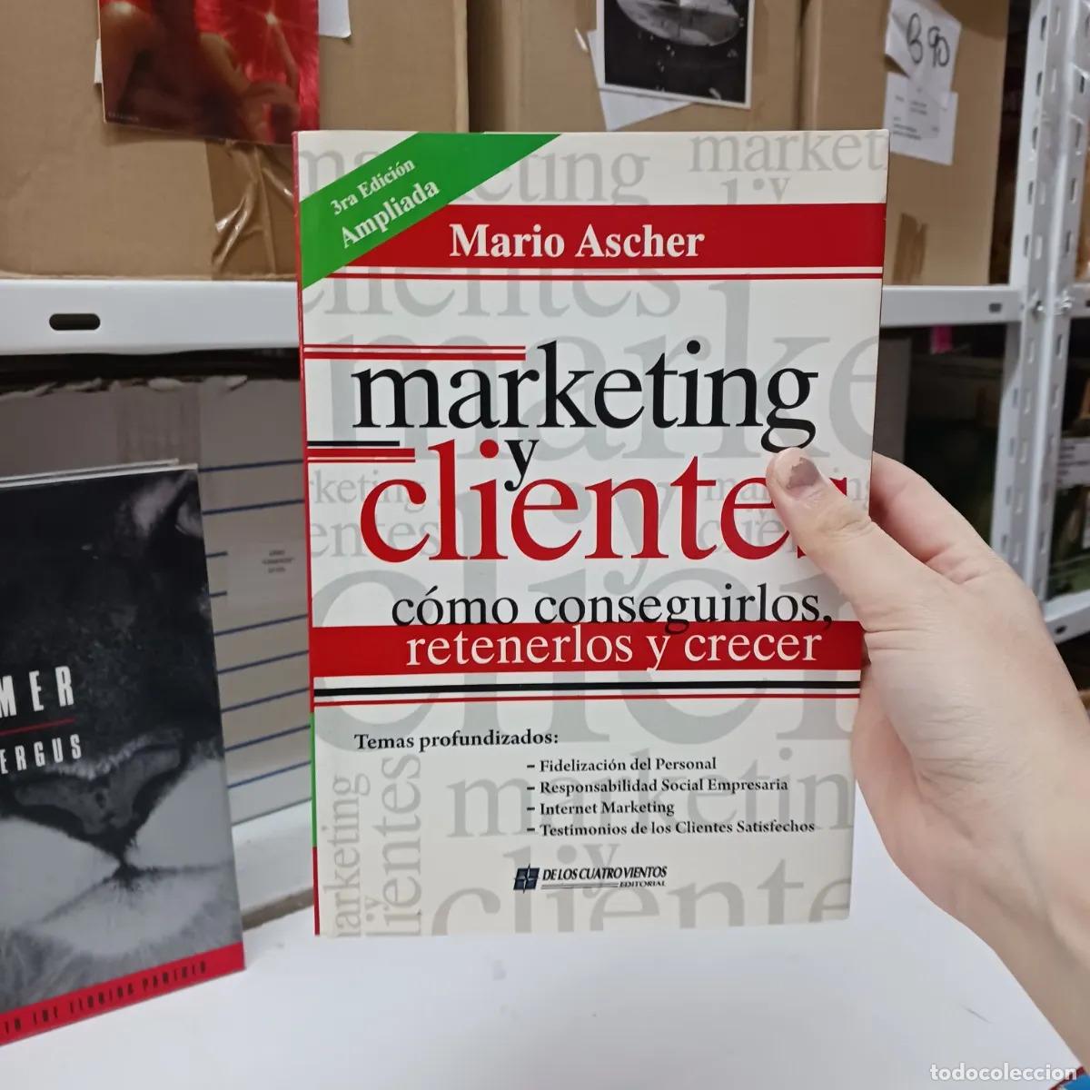 Libros: Marketing y cliente - Mario Ascher