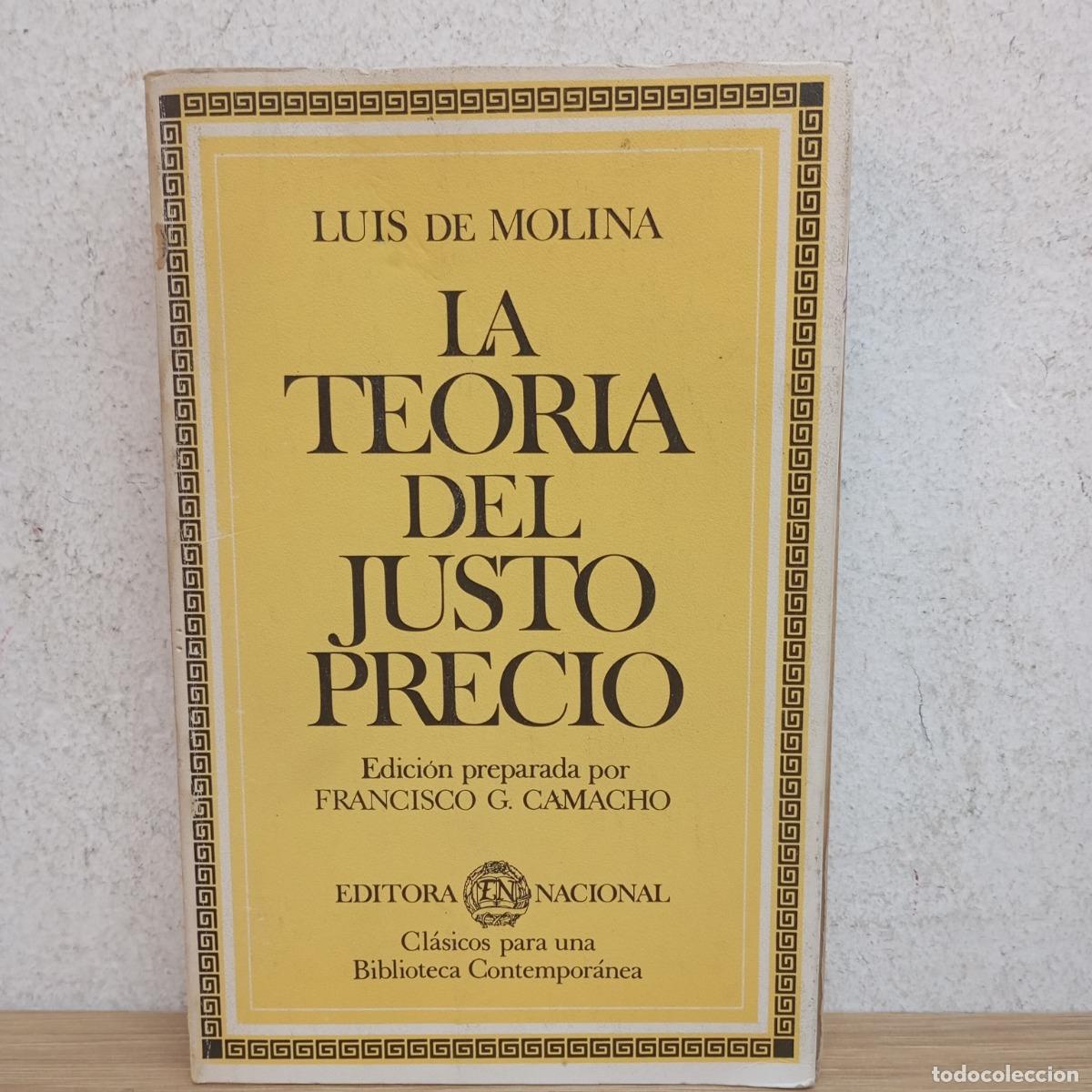 Libros: La teor&iacute;a del justo precio - Luis de Molina - Foto 1