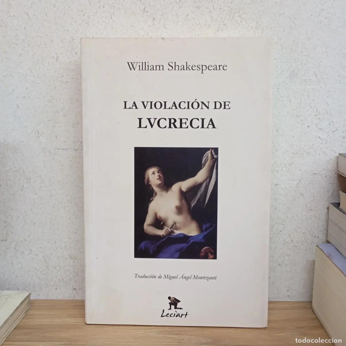 Libros: La violaci&oacute;n de Lucrecia - William Shakespeare - Foto 1