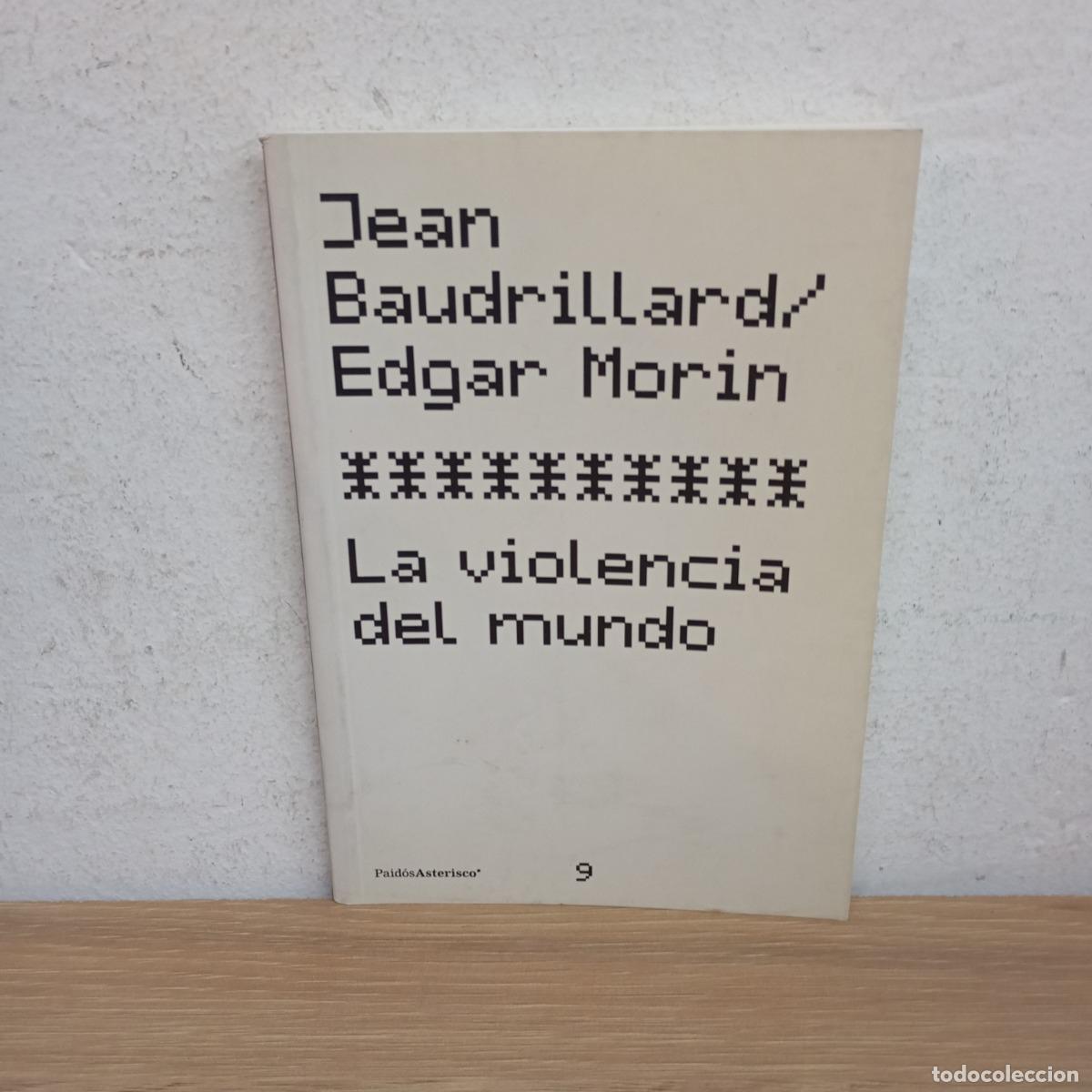 Libros: La violencia del mundo - Baudrillard, Morin - Foto 1