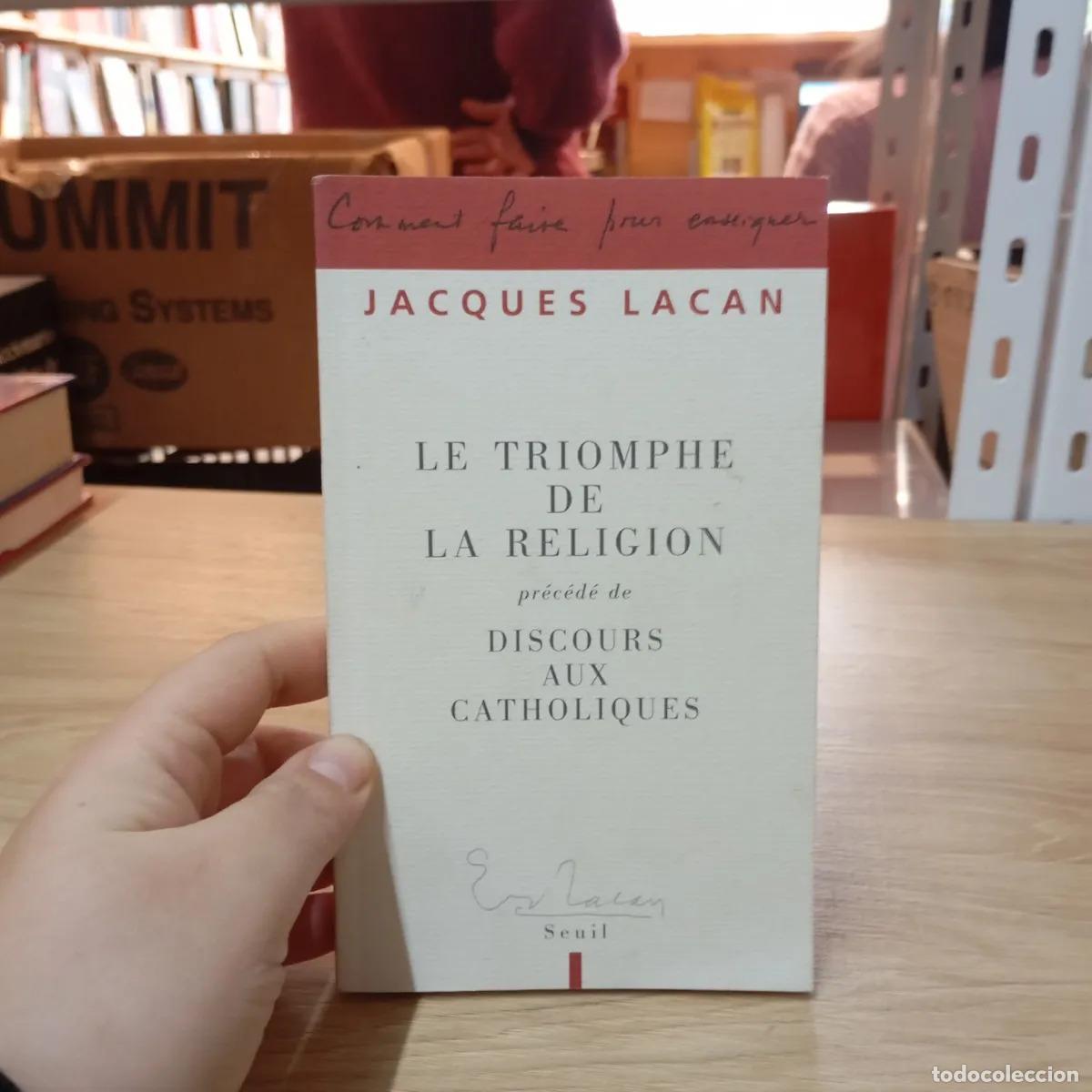 Libros: Le triomphe de la religion - Jacques Lacan - Foto 1