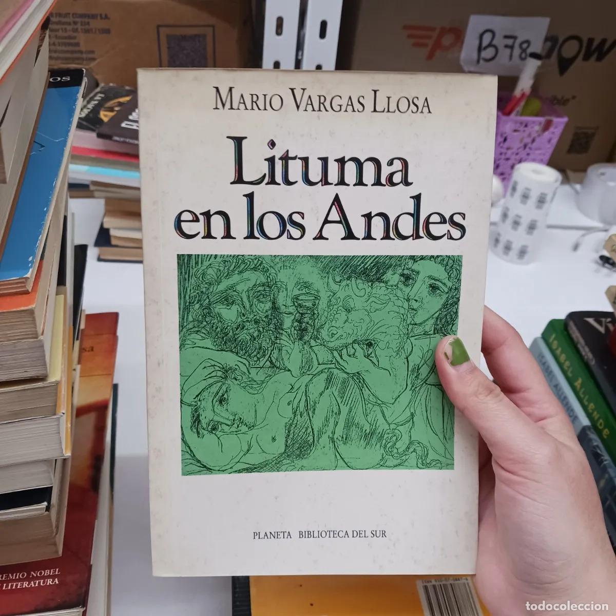 Libros: Lituma en los Andes (det.) - Mario Vargas Llosa - Foto 1