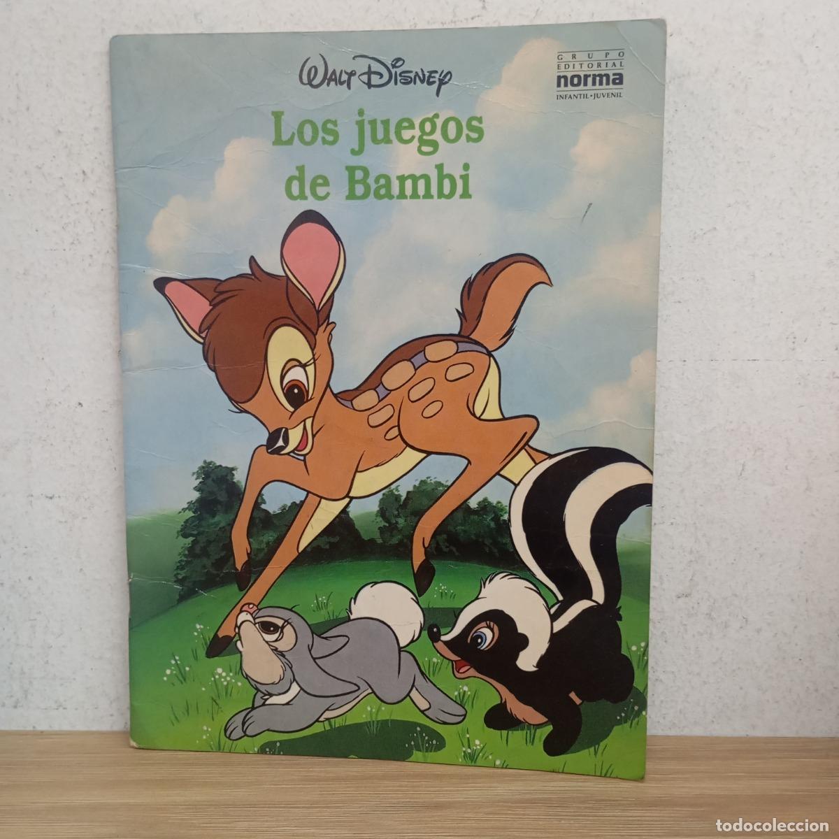books: Los juegos de Bambi - Disney