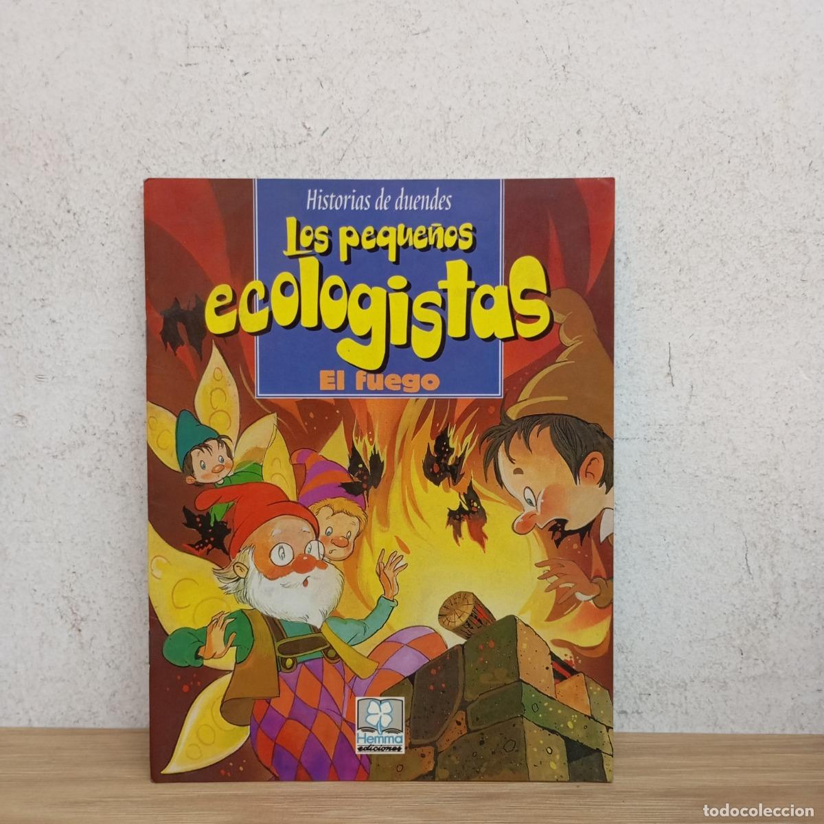 Libros: Los peque&ntilde;os ecologistas. El fuego - An&oacute;nimo - Foto 1