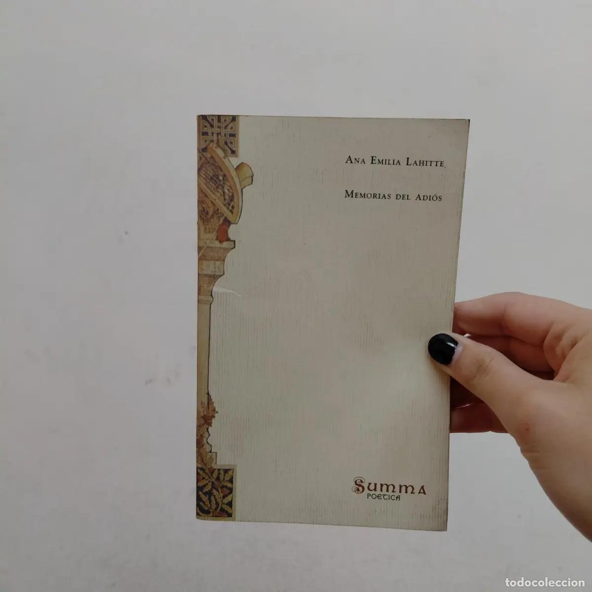 Livros em segunda m&atilde;o: Memorias del adios (det.) - Ana Maria Lahitte