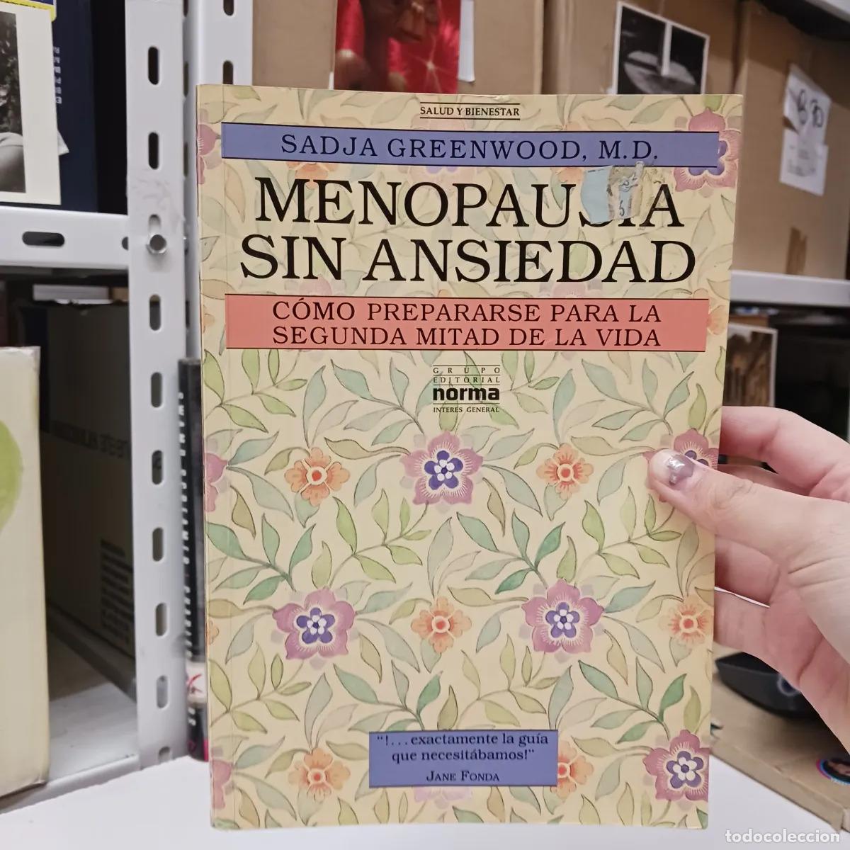 Livros em segunda m&atilde;o: Menopausia sin ansiedad (det.) - Sadja Greenwood