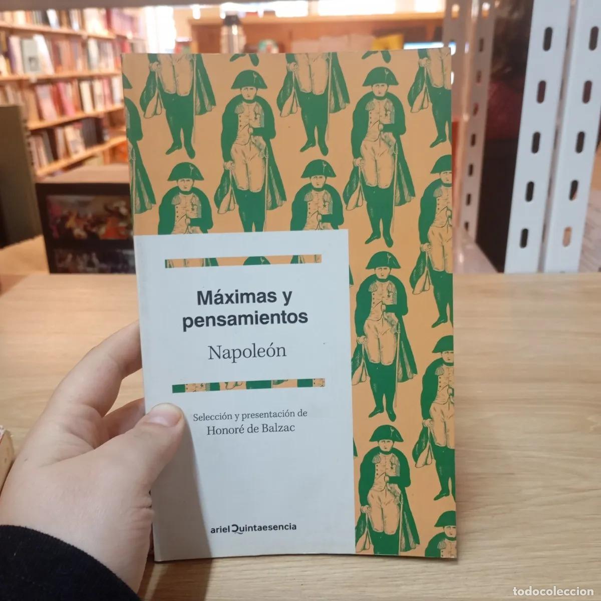Libros: M&aacute;ximas y pensamientos - Napole&oacute;n - Foto 1