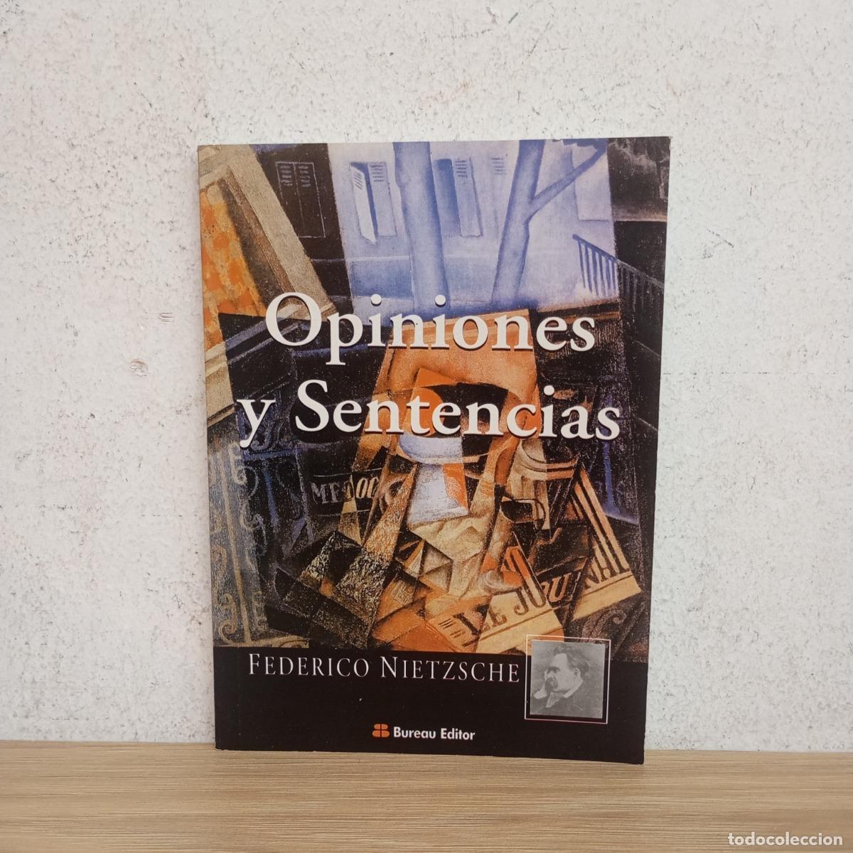 Libros: Opiniones y sentencias - Friedrich Nietzsche - Foto 1