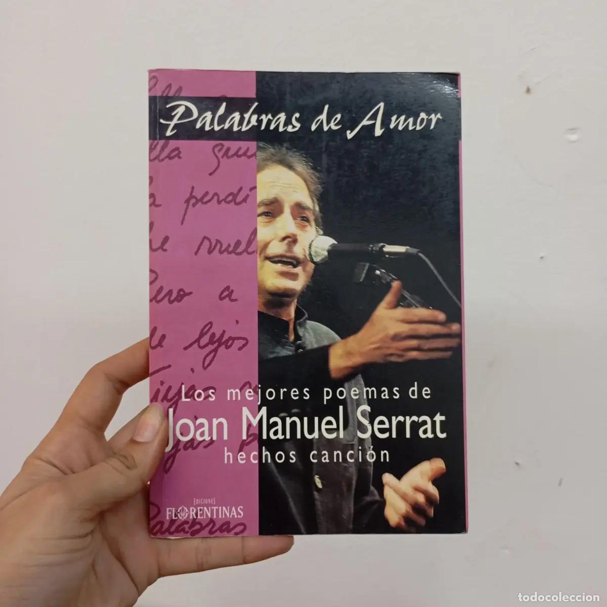 Libros: Palabras de amor - Joan Manuel Serrat