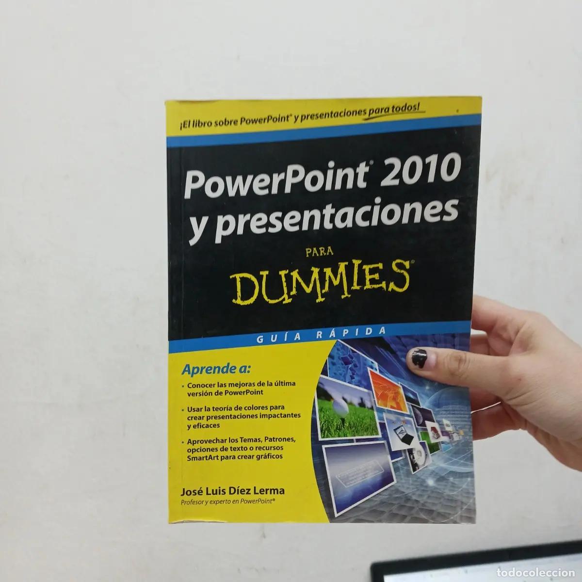 Livros em segunda m&atilde;o: Powerpoint 2010 y presentaciones para dummies - Jose Luis Diez Lerma