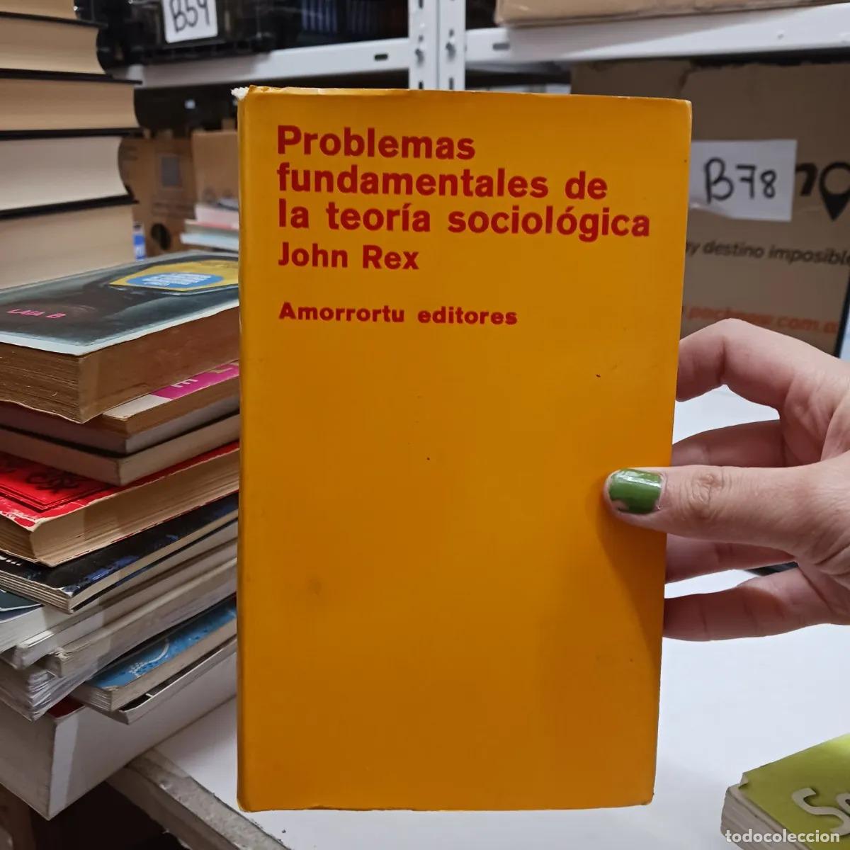 B&uuml;cher: Problemas fundamentales de la teoria sociologic - John Rex