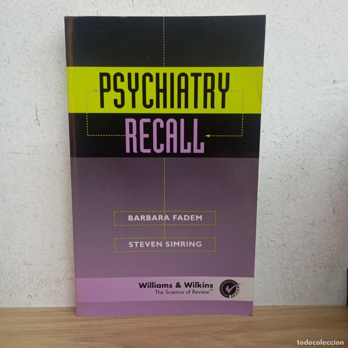 B&uuml;cher: Psychiatry recall - Barbara Fadem
