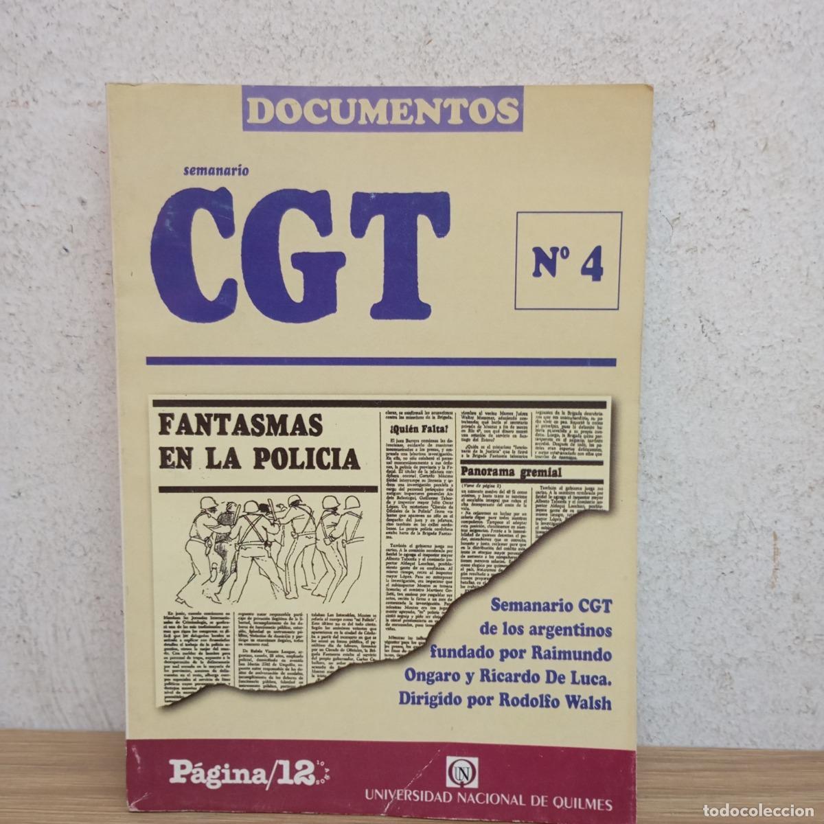 B&uuml;cher: Semanario CGT N&deg; 4 - VVAA
