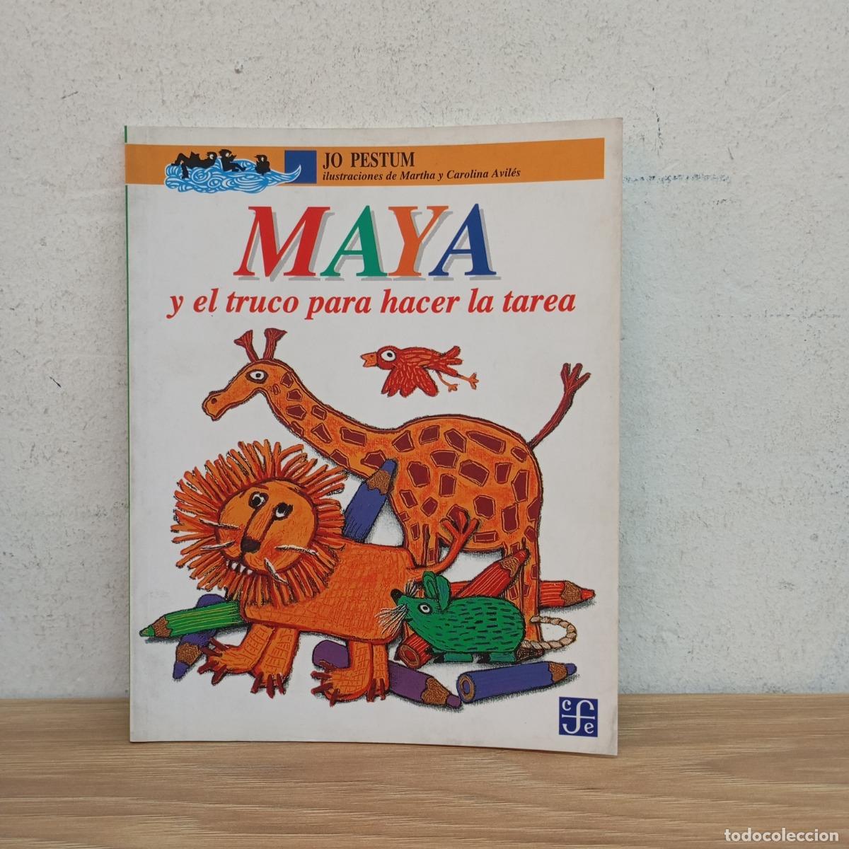 Livros em segunda m&atilde;o: Maya y el truco para hacer la tarea - Jo Pestum