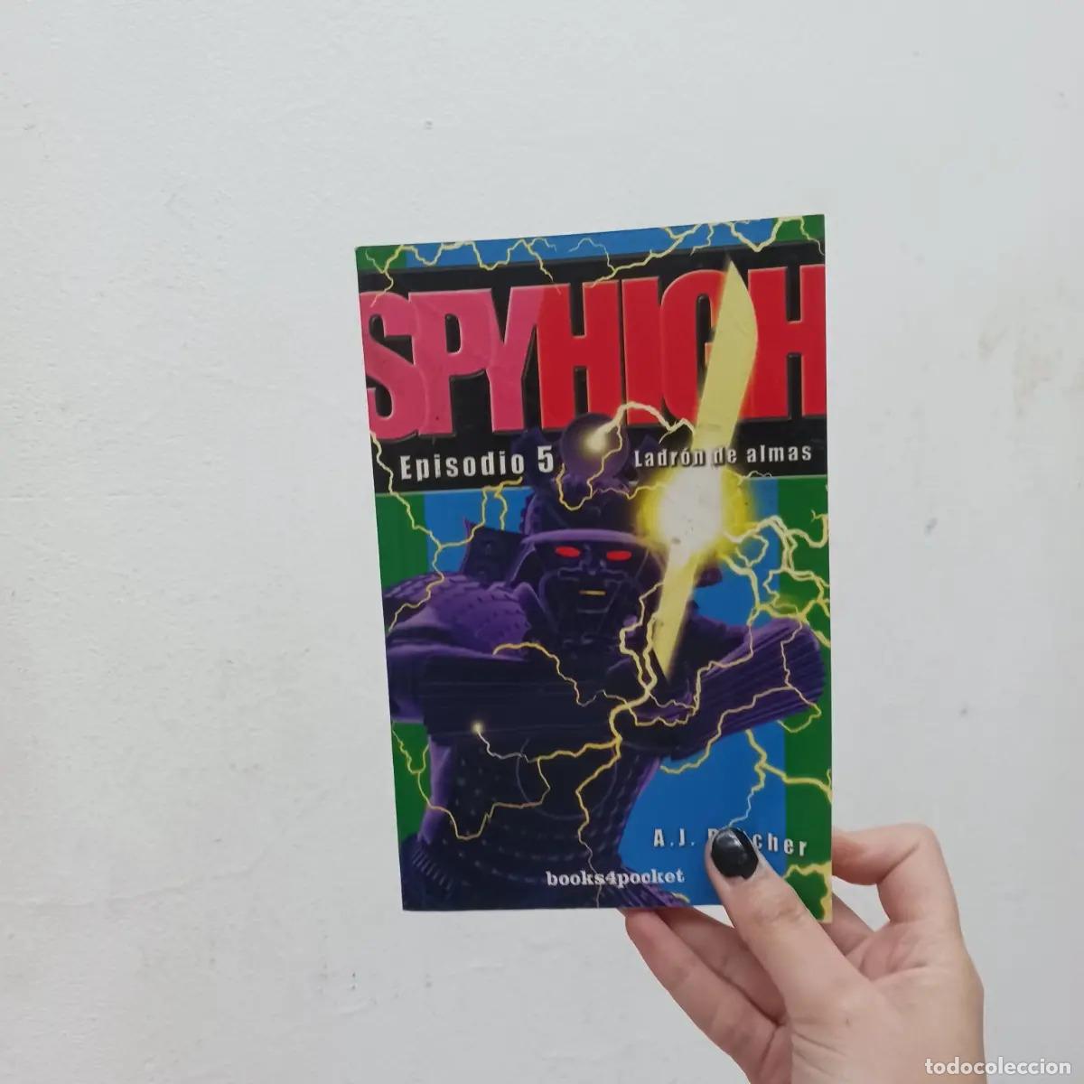 Livres: Spyhigh ladr&oacute;n de almas - A. J. Butcher