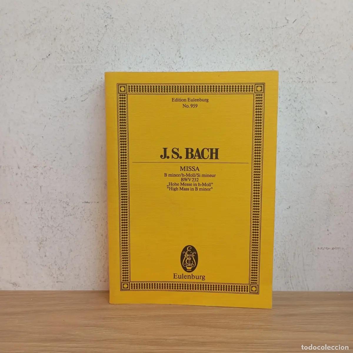 Libri di seconda mano: No. 959 Missa, BWV 232 - Johann Sebastian Bach