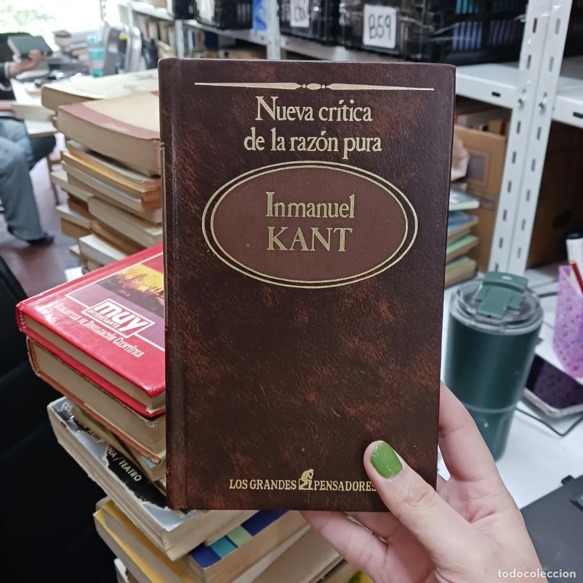 Livros em segunda m&atilde;o: Nueva critica de la razon pura (det.) - Kant